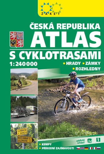 Kniha Česká republika Atlas s cyklotrasami 1:240T, 16.vydání