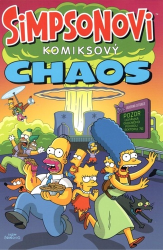 Kniha Simpsonovi - Komiksový chaos