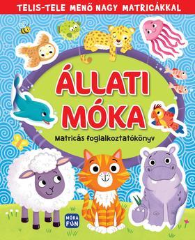Állati móka - Matricás foglalkoztatókönyv