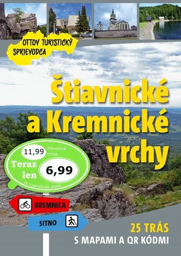 Štiavnické a Kremnické vrchy - Ottov turistický sprievodca
