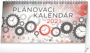 Stolový kalendár Plánovací SK 2021, 25 × 12,5 cm