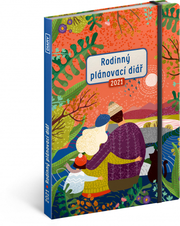 Rodinný diár – pomocník všetkých rodičov 2021, 15 × 21 cm
