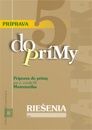 Kniha Príprava do prímy - matematika pre 5. ročník základnej školy