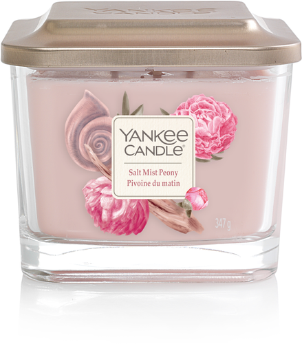 Yankee Candle sviečka stredná Elevation Salt Mint and Peony