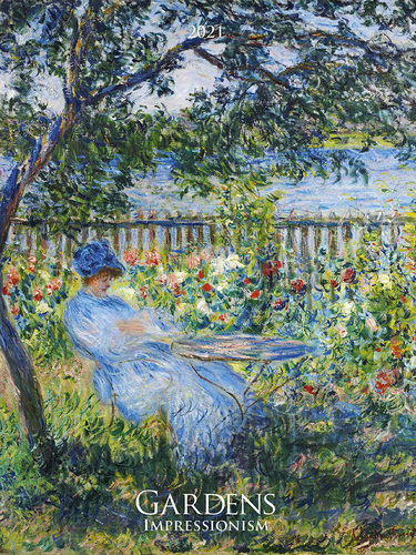 Gardens Impressionism 2021 nástenný kalendár