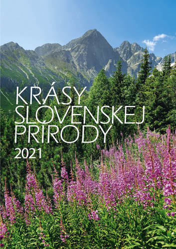 Krásy Slovenskej prírody 2021 nástenný kalendár