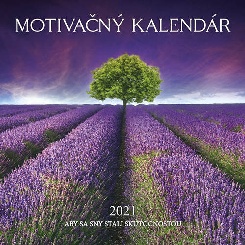 Motivačný kalendár 2021 nástenný kalendár