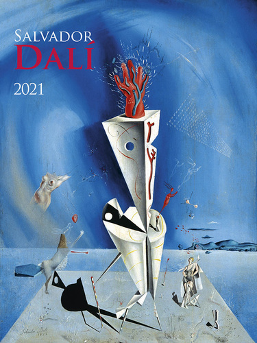 Salvador Dalí 2021 nástenný kalendár