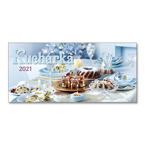 Kuchárka 2021 stolový kalendár