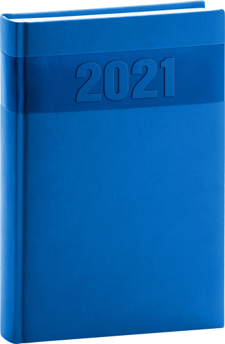 Denný diár Aprint 2021 modrý