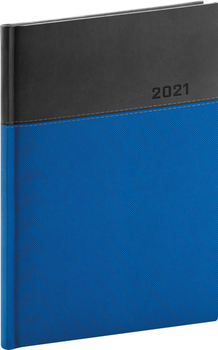Denný diár Dado 2021 modro-čierny
