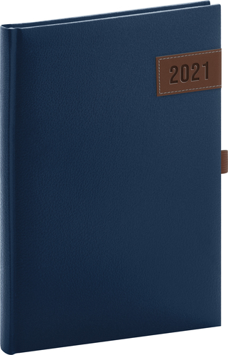 Denný diár Tarbes 2021 modrý