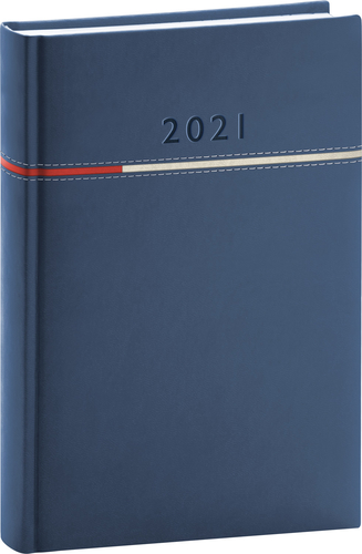 Denný diár Tomy 2021 modro-červený