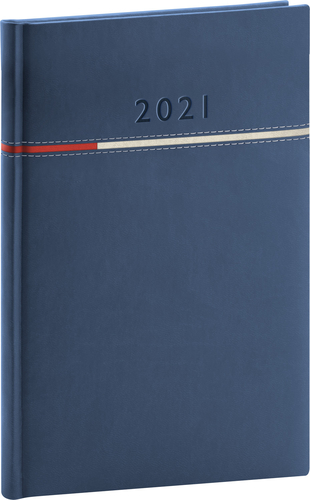 Týždenný diár Tomy 2021 modro-červený