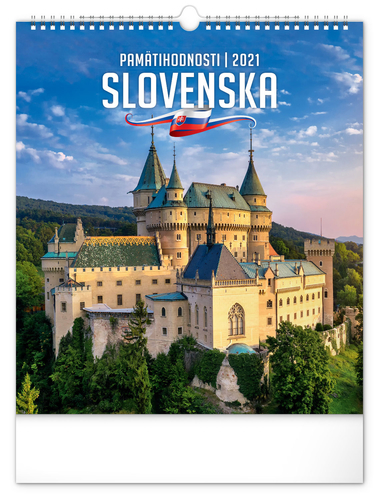 Nástenný kalendár Pamätihodnosti Slovenska 2021