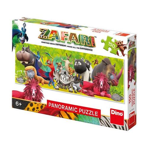 Puzzle Zafari: Priateľstvo 150 panoramic Dino