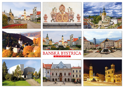 Pohľadnica A6 Banská Bystrica