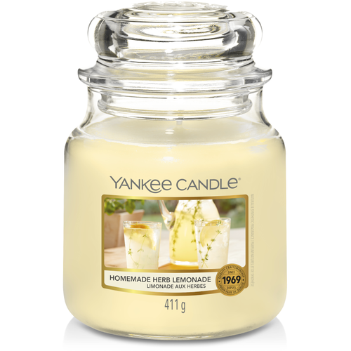 Yankee Candle Yankee Candle sviečka stredná Homemade Herb Lemonade