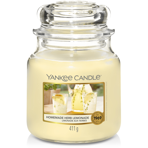 Yankee Candle sviečka stredná Homemade Herb Lemonade