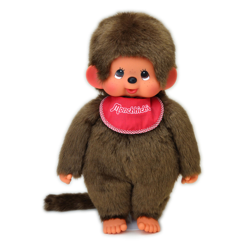 MONCHHICHI Mončiči chlapec s podbradníkom 45cm