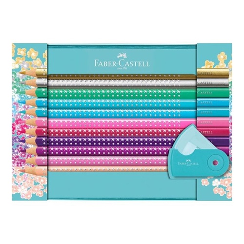 Pastelky Faber-Castell Sparkle 20 ks