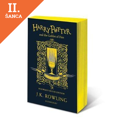 Lacná kniha Harry Potter and the Goblet of Fire – Hufflepuff Edition