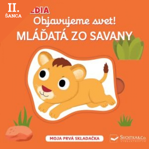 Lacná kniha MiniPÉDIA - Objavujeme svet! Mláďatá zo savany