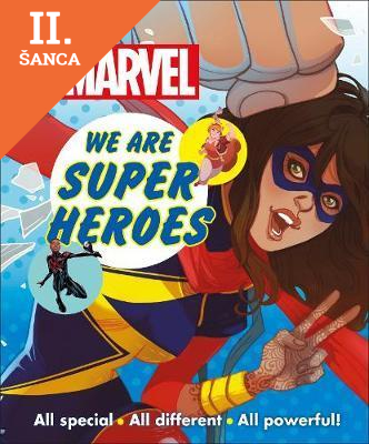 Lacná kniha Marvel We Are Super Heroes