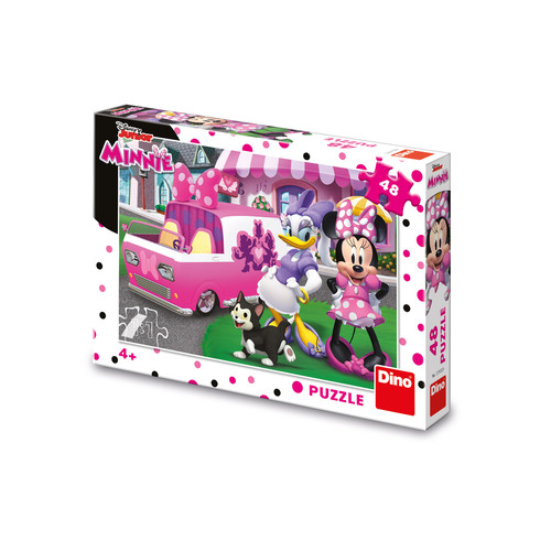 Puzzle Minnie a Daisy 48 Dino