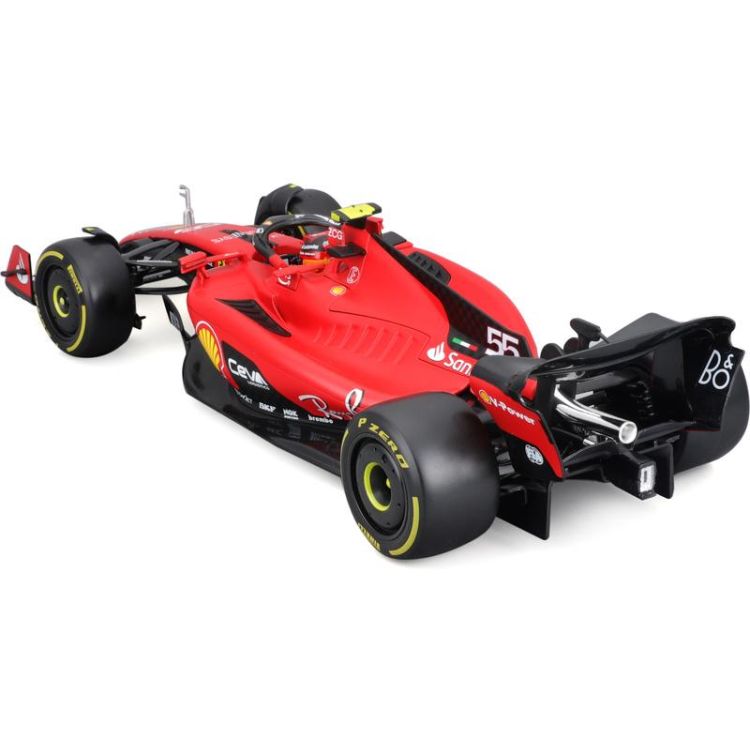 Bburago 1:18 Formula F1 Ferrari Scuderia SF-23(2023) nr.55 Carlos Sainz - with driver