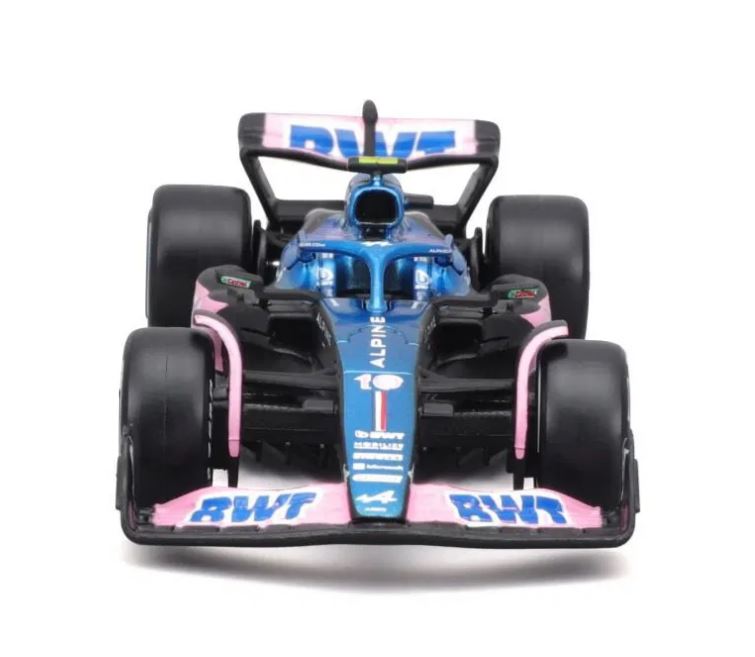 Bburago 1:43 RACE Formula F1 - BWT Alpine F1 Team A523 (2023) 10 (Pierre Gasly)