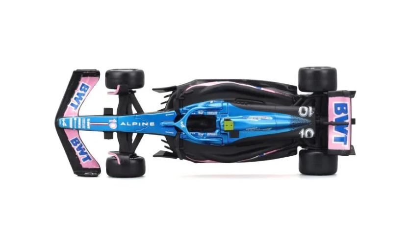Bburago 1:43 RACE Formula F1 - BWT Alpine F1 Team A523 (2023) 10 (Pierre Gasly)