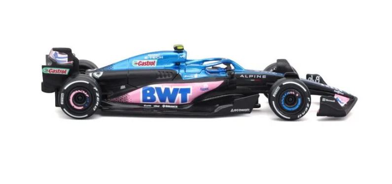 Bburago 1:43 RACE Formula F1 - BWT Alpine F1 Team A523 (2023) 10 (Pierre Gasly)