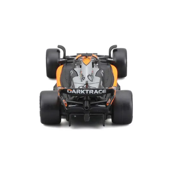 Bburago 1:43 RACE Formula F1 - McLaren F1 Team MCL60 (2023) 4 (Lando Norris) - with driver and decorative box