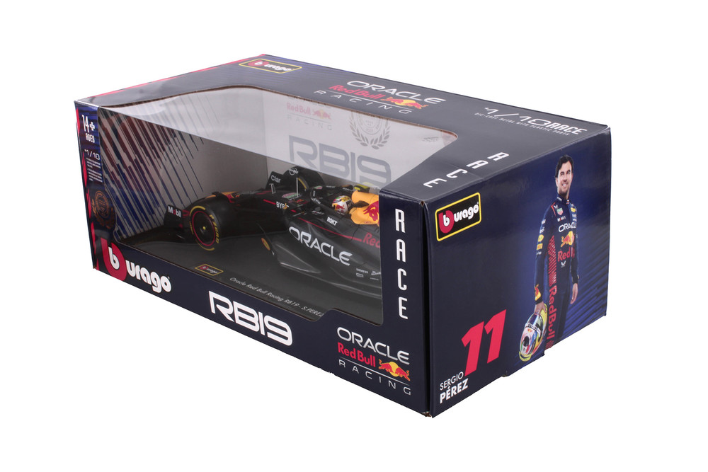Bburago 1:18 Formula F1 Oracle Red Bull Racing RB19(2023) nr.11 Sergio Pérez with driver