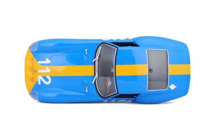Bburago 1:24 Ferrari Racing Model KIT GTO 250 Blue