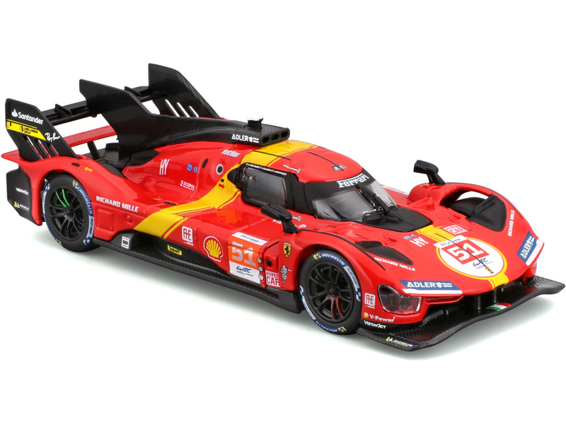 Bburago 1:43 Ferrari Racing 499P LMH 2023 24H Le Mans Champion