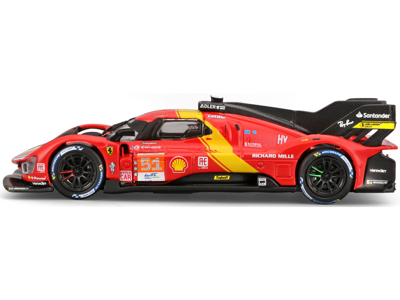 Bburago 1:43 Ferrari Racing 499P LMH 2023 24H Le Mans Champion
