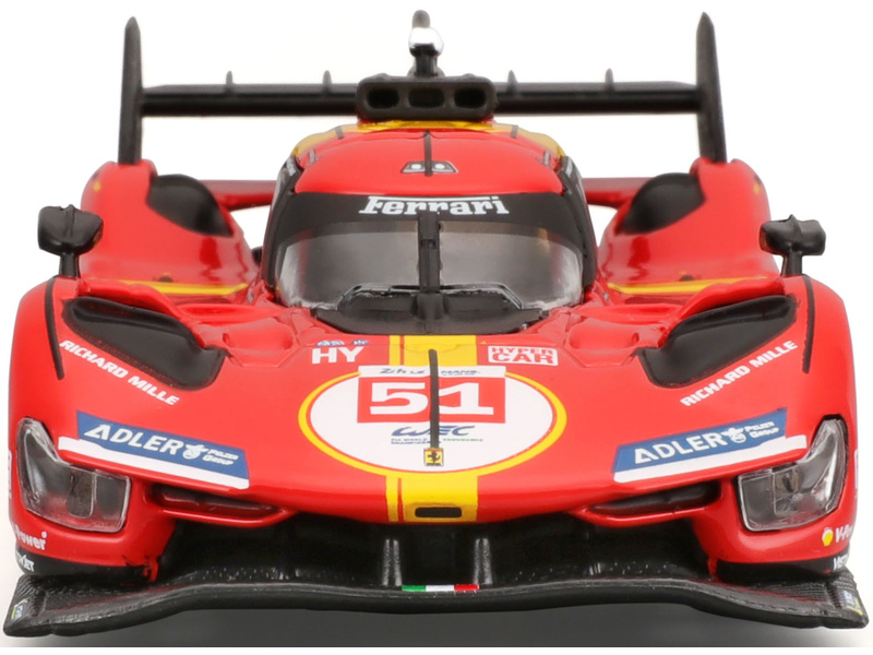 Bburago 1:43 Ferrari Racing 499P LMH 2023 24H Le Mans Champion