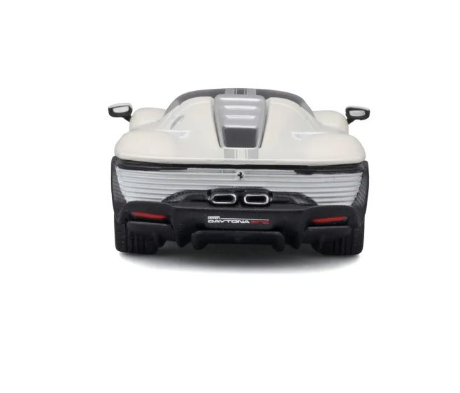Bburago 1:43 Ferrari  Signature Series - Ferrari Daytona SP3 - White w/blue stripe