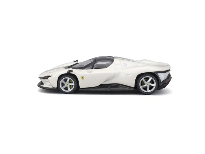 Bburago 1:43 Ferrari  Signature Series - Ferrari Daytona SP3 - White w/blue stripe