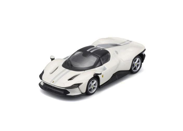 Bburago 1:43 Ferrari  Signature Series - Ferrari Daytona SP3 - White w/blue stripe