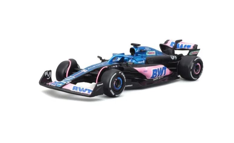 Bburago 1:43 RACE Formula F1 - BWT Alpine F1 Team A523 (2023) 31 (Esteban Ocon)