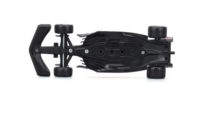 Bburago 1:43 RACE Formula F1 - BWT Alpine F1 Team A523 (2023) 31 (Esteban Ocon) - with driver and decorative box