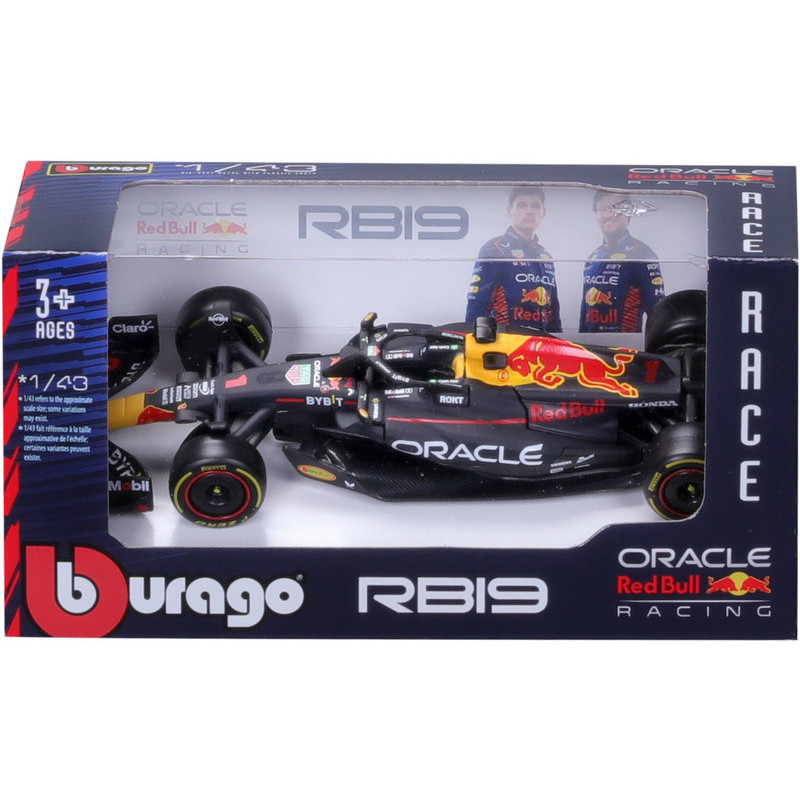 Bburago 1:43 RACE Formula F1 - Red Bull Racing RB19 (2023) 1 (Max Verstappen)