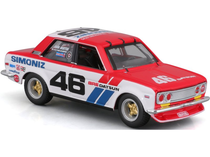 Bburago 1:43 Racing BRE Datsun 510 in decorative box