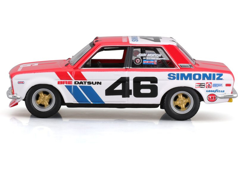 Bburago 1:43 Racing BRE Datsun 510 in decorative box