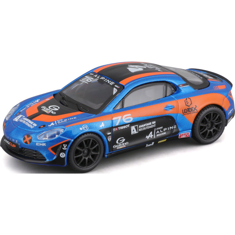 Bburago 1:43 Racing Alpine A110 CUP in decorative box