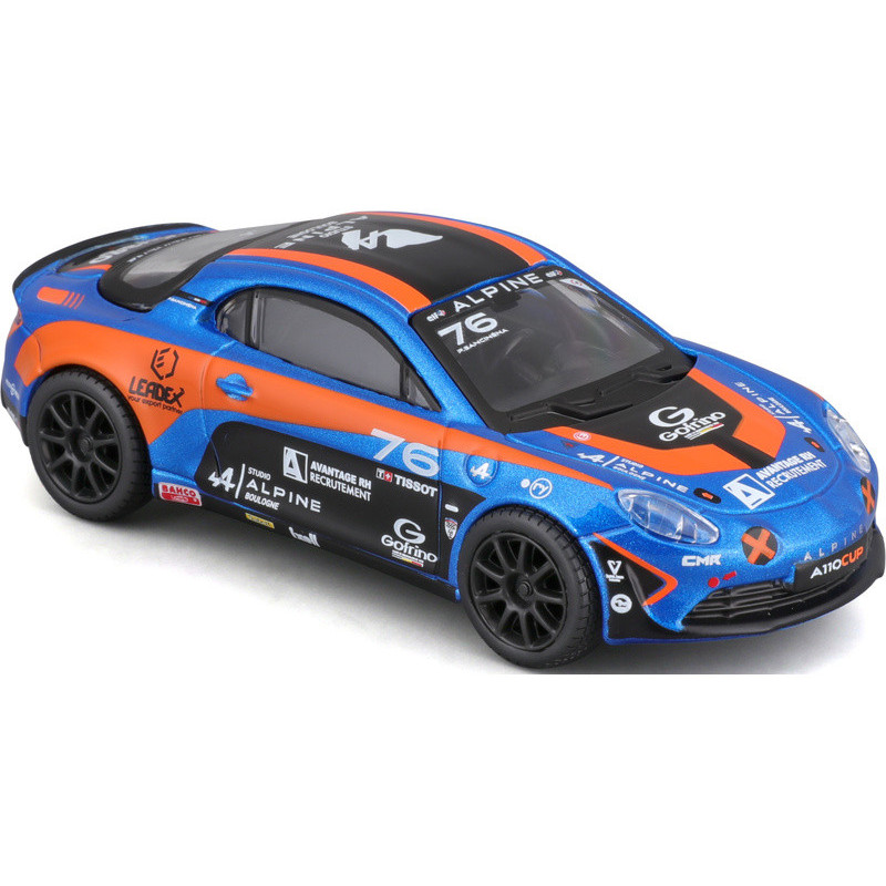 Bburago 1:43 Racing Alpine A110 CUP in decorative box