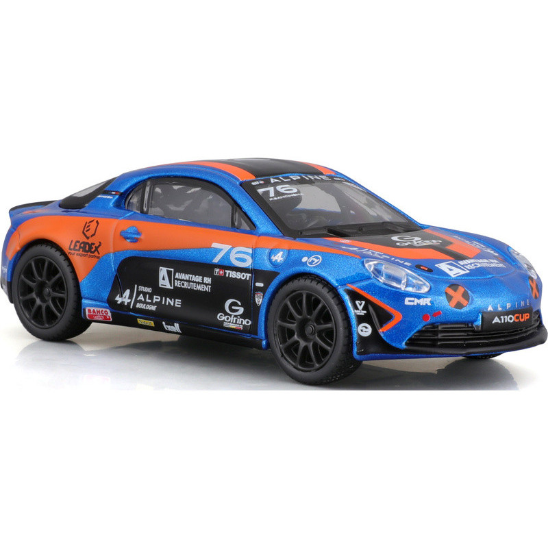 Bburago 1:43 Racing Alpine A110 CUP in decorative box